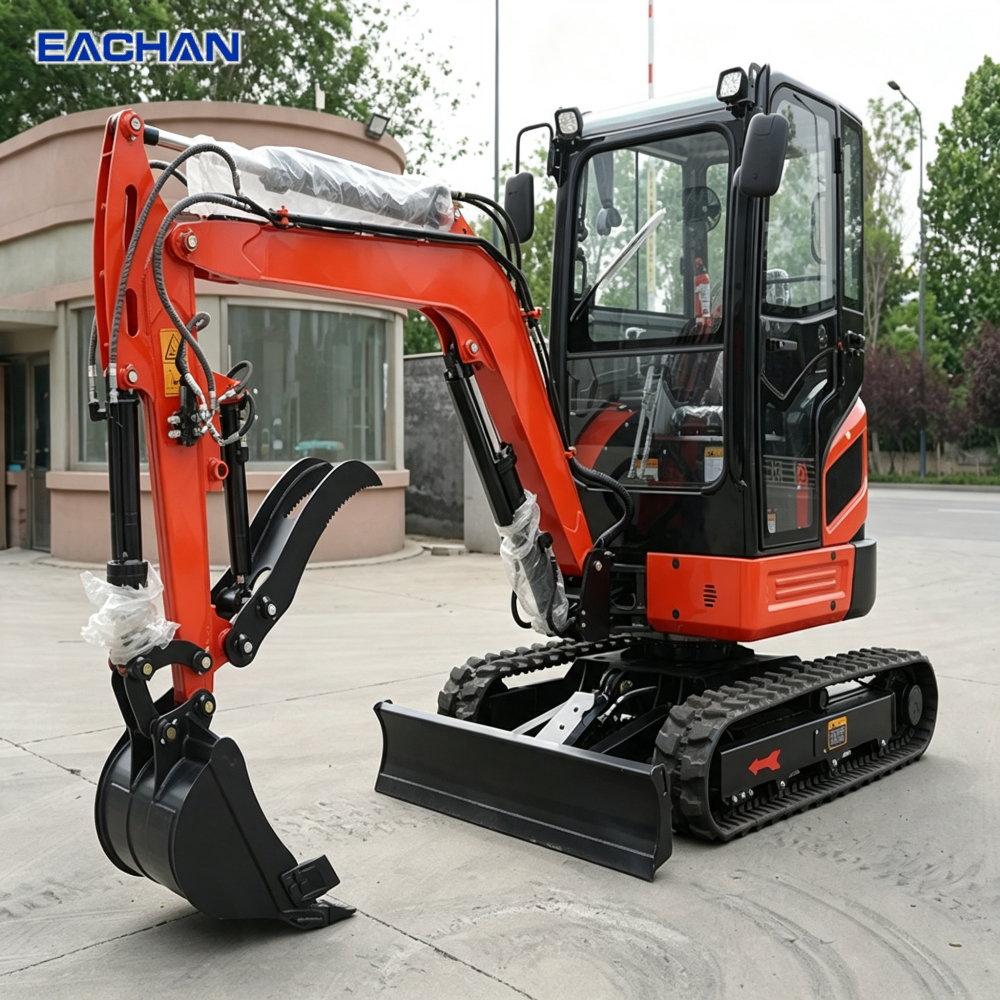 Agriculture Farming Working - Crawler Mini Excavator Diesel EPA CE