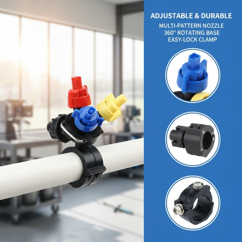 3 Heads Spray Tube Fittings Ad – Precision Farming In Agriculture recenzja i cena