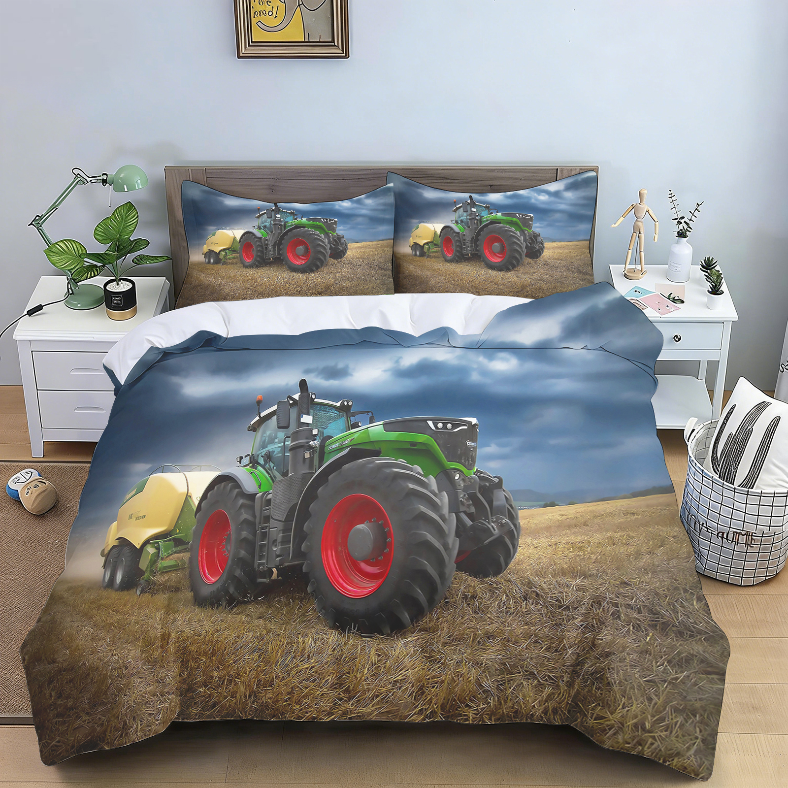 Farm Tractor A380 Airplane 3D  – Agriculture Farming Cartoon recenzja i cena
