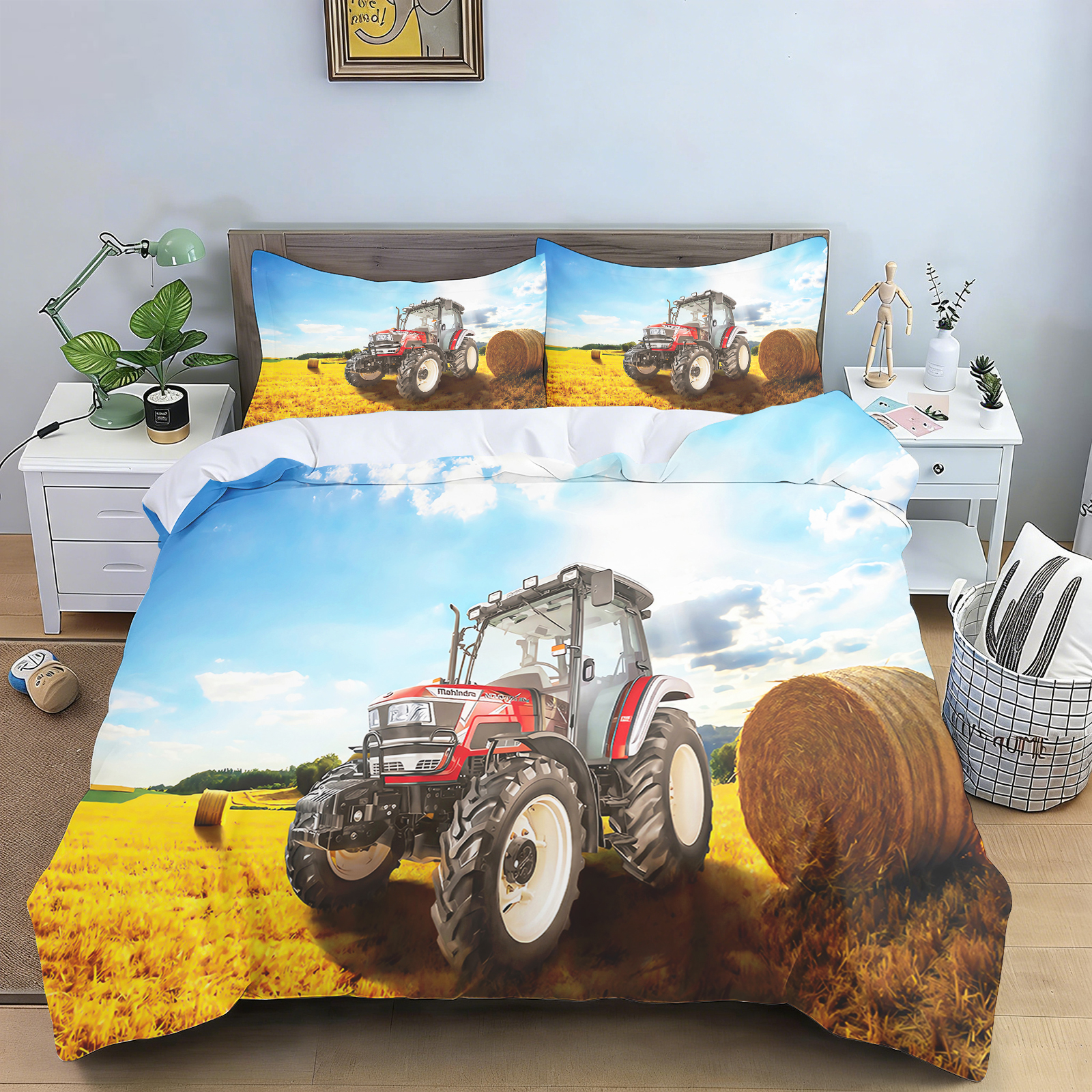 Farm Tractor A380 Airplane 3D  – Agriculture Farming Cartoon recenzja i cena