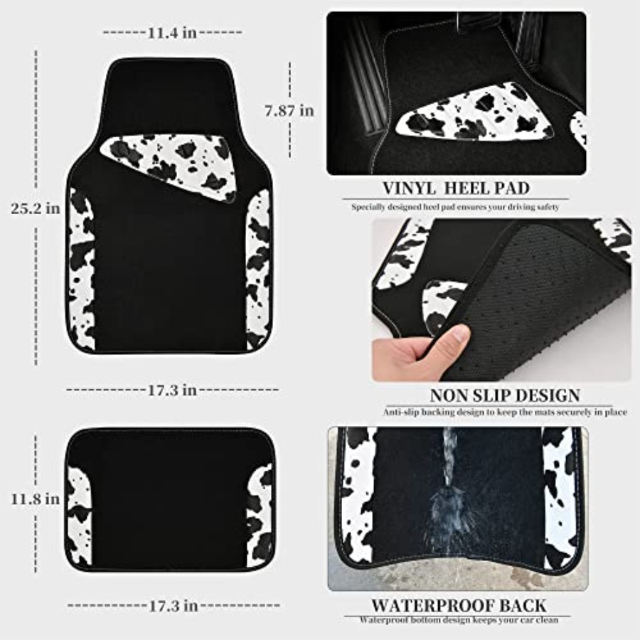 Waterproof Universal Fit Car F – Cow Mat Rubber recenzja i cena