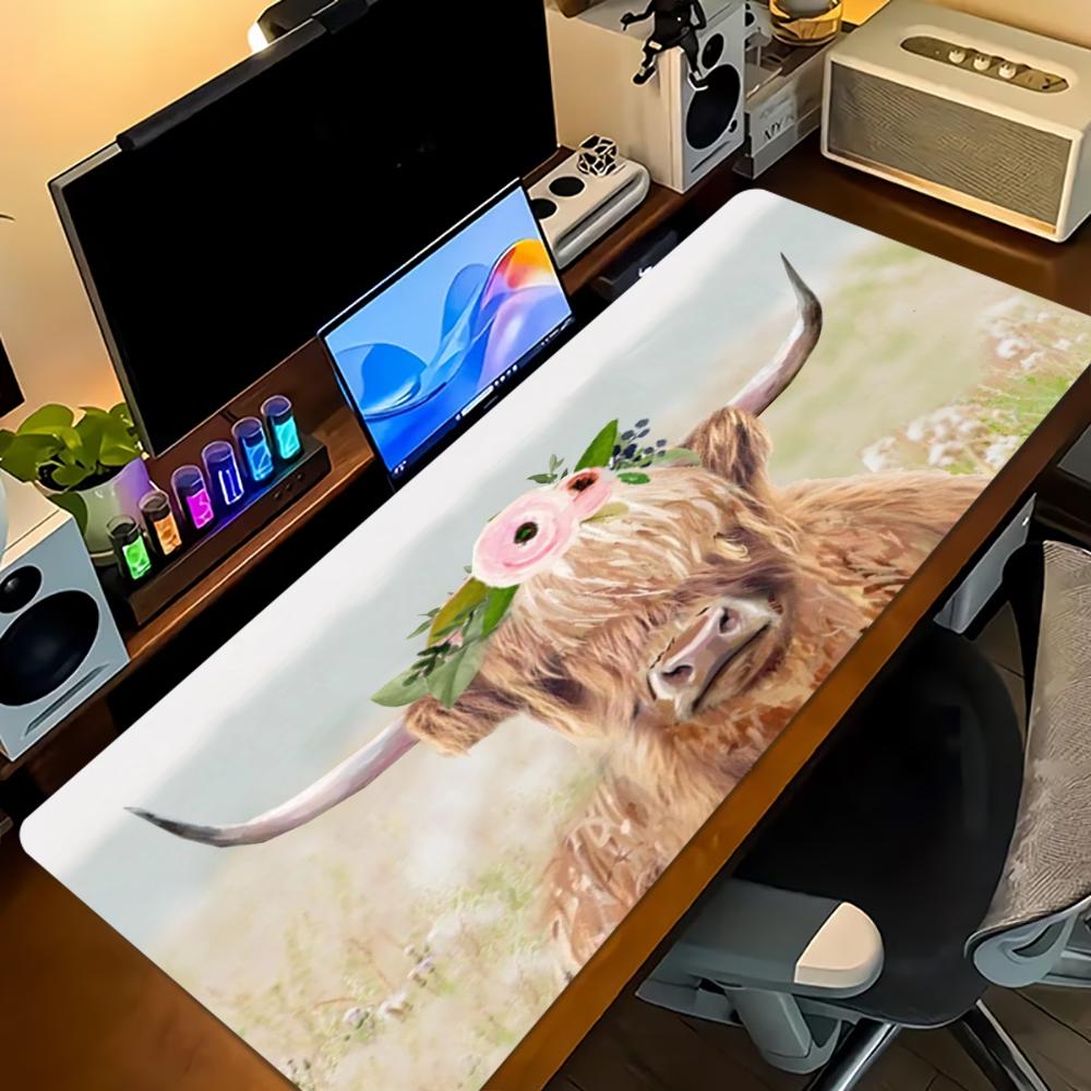 Highland Cow Pink Floral Large – Cow Mat Rubber recenzja i cena