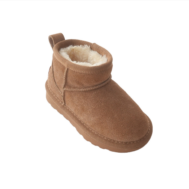 Children Winter Snow Boots Bab – Cow Mat Rubber recenzja i cena