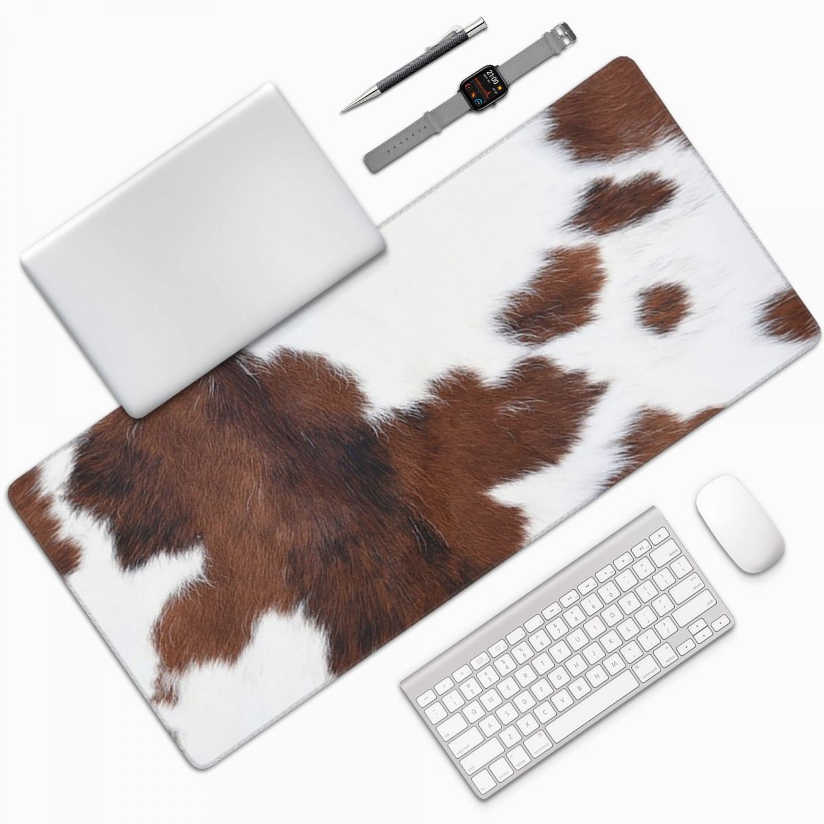 Large Mouse Pad Cow Skin Patte – Cow Mat Rubber recenzja i cena
