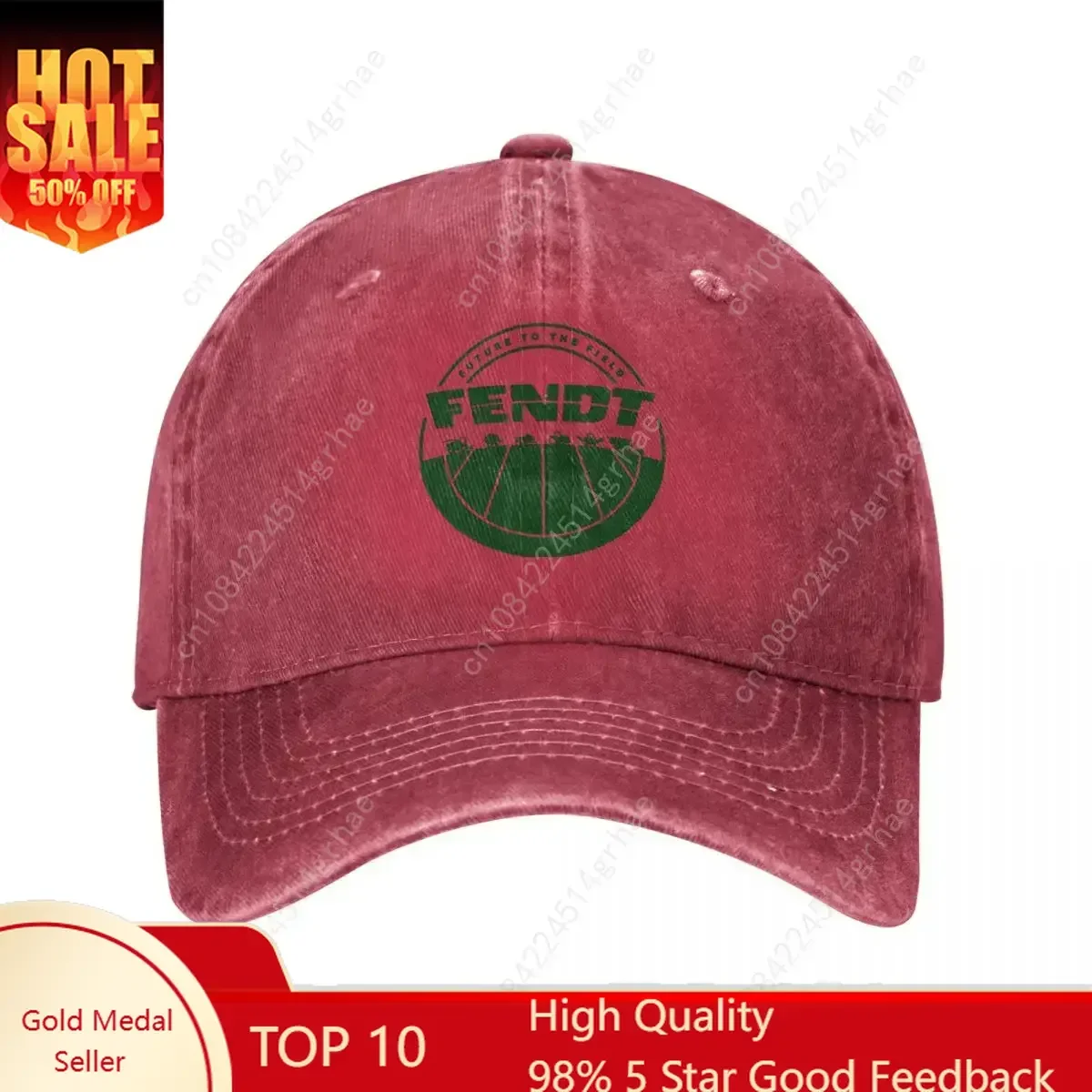 Fendt Men Women Baseball Caps  – Agriculture Farming Cartoon recenzja i cena