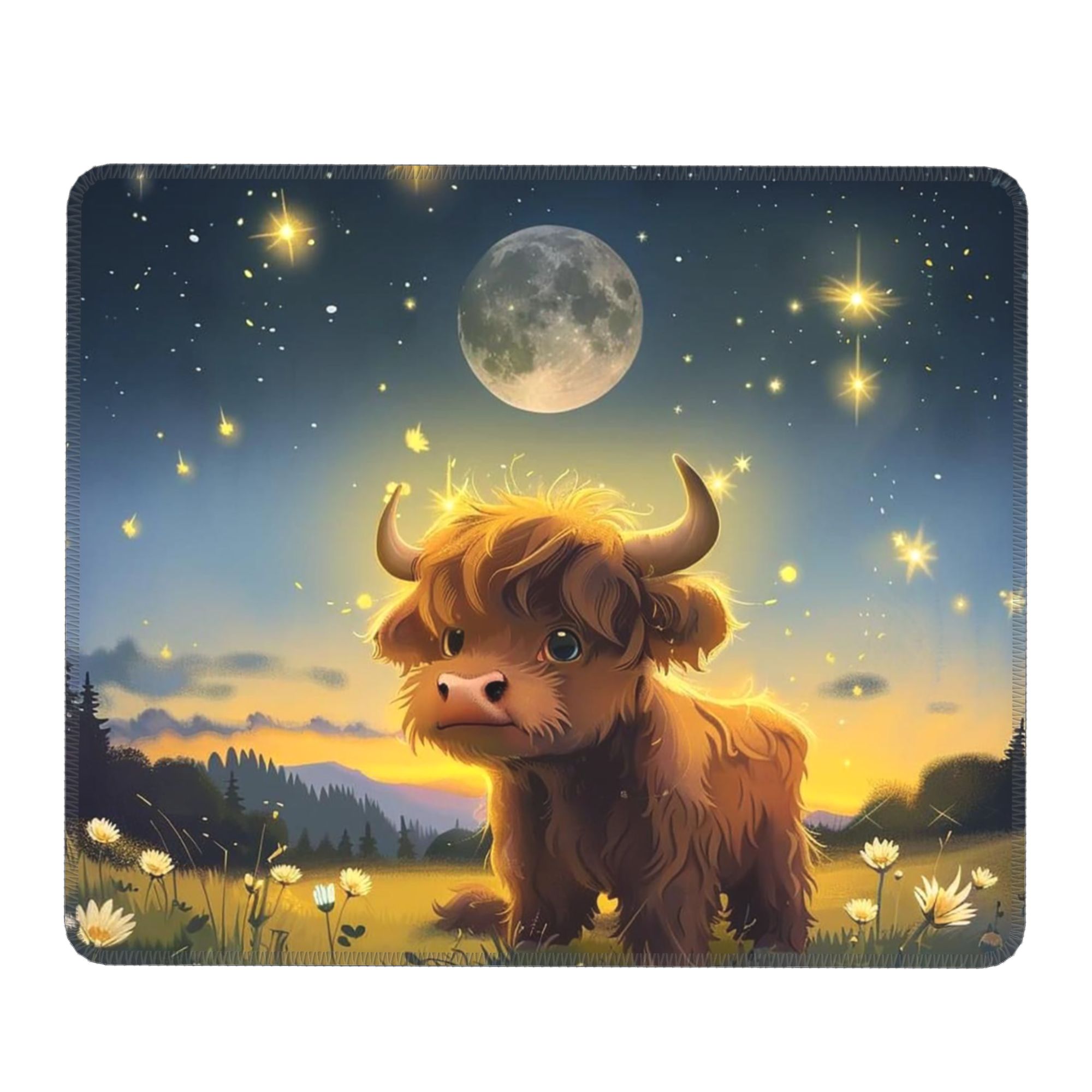 Highland Cow In Magical Forest – Cow Mat Rubber recenzja i cena