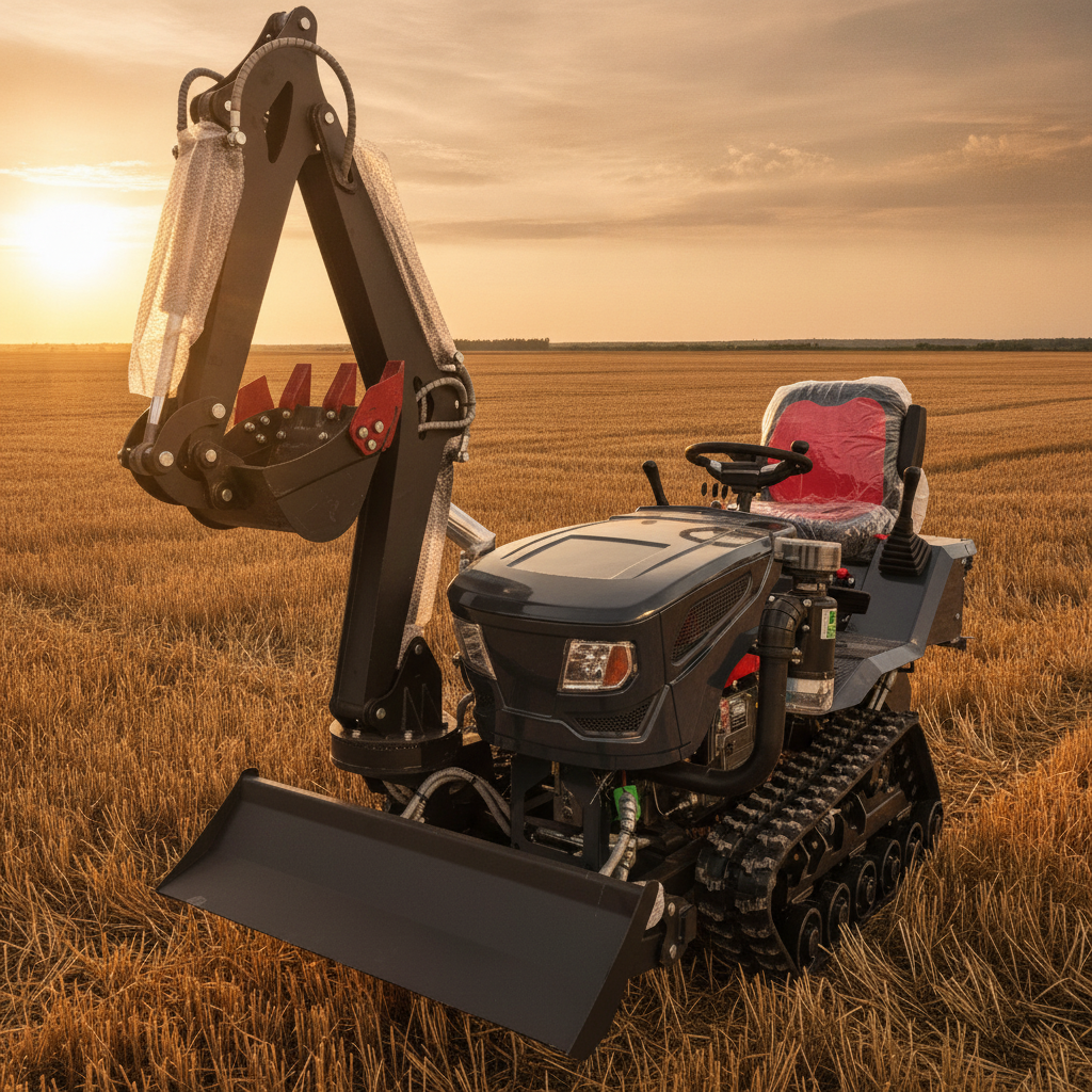 Multifunctional Crawler Tracto – Agriculture Farming Working recenzja i cena