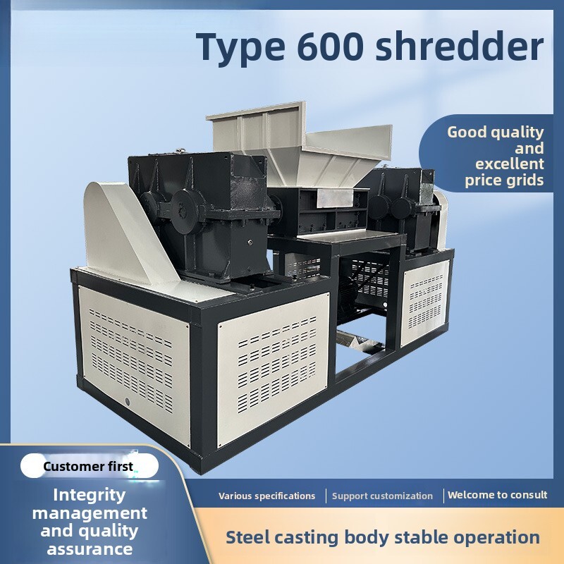 600 Type Metal Shredder Double – Greenhouse Plastic Film recenzja i cena