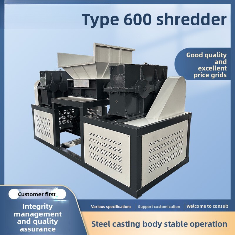 600 Type Metal Shredder Double – Greenhouse Plastic Film recenzja i cena