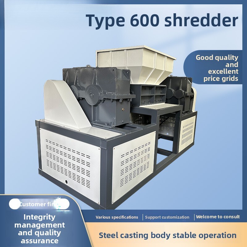 600 Type Metal Shredder Double – Greenhouse Plastic Film recenzja i cena