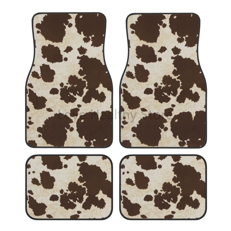 Cow Car Floor Mats Set of 4 Br – Cow Mat Rubber recenzja i cena