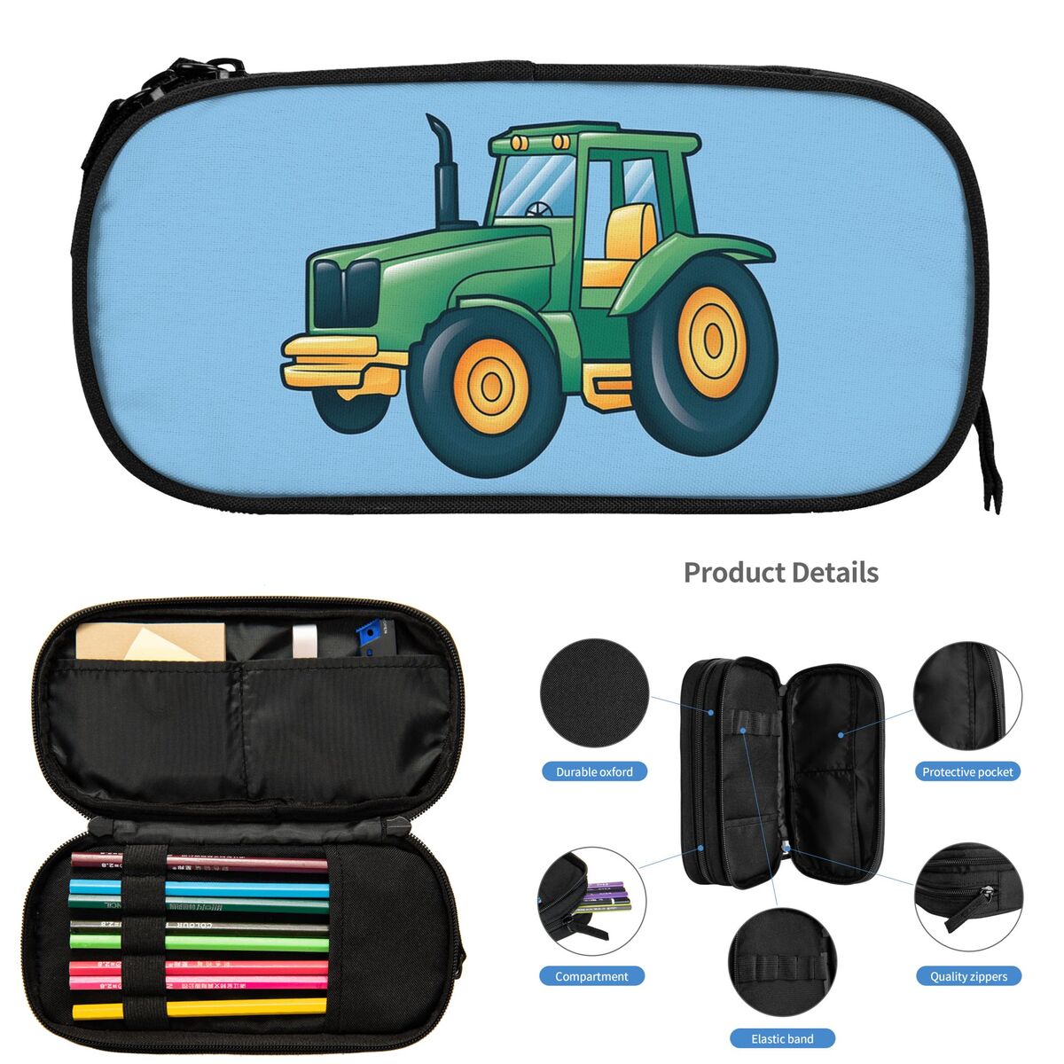 Cartoon Agricultural Tractor O – Agriculture Farming Cartoon recenzja i cena