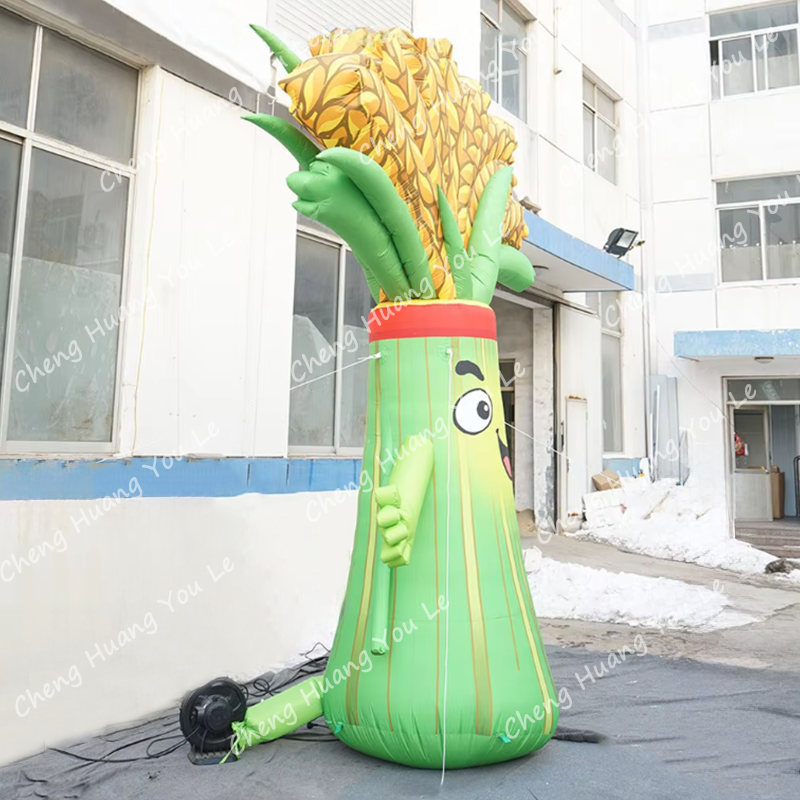 Green inflatable paddy agricul – Agriculture Farming Cartoon recenzja i cena