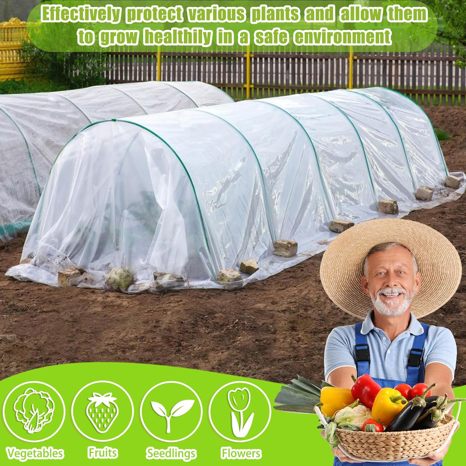 Transparent Greenhouse Plastic – Greenhouse Plastic Film recenzja i cena
