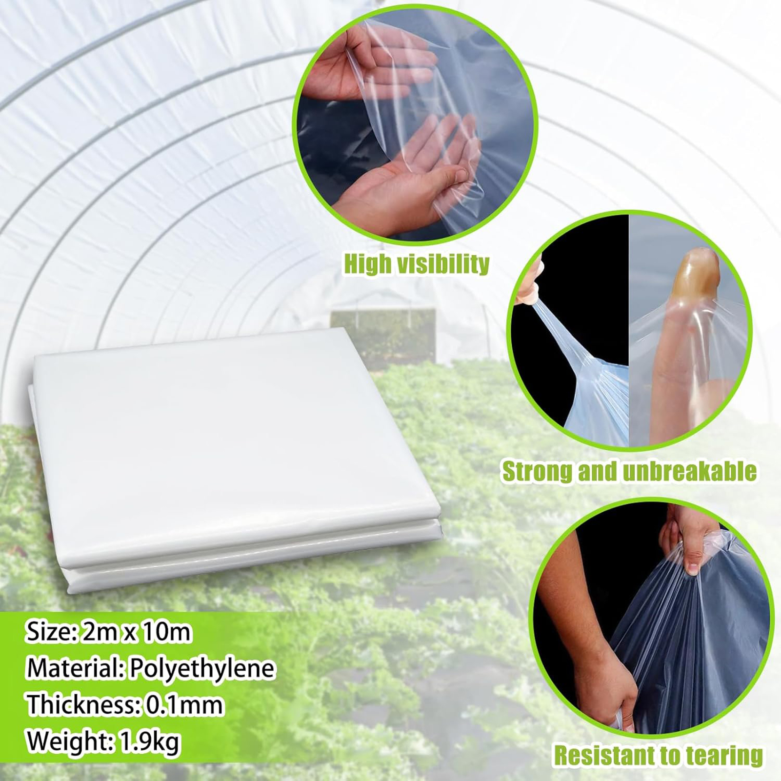 Transparent Greenhouse Plastic – Greenhouse Plastic Film recenzja i cena