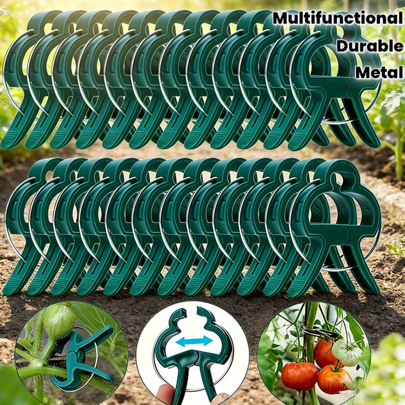 Heavy-Duty Garden Plant Clips  – Greenhouse Plastic Film recenzja i cena