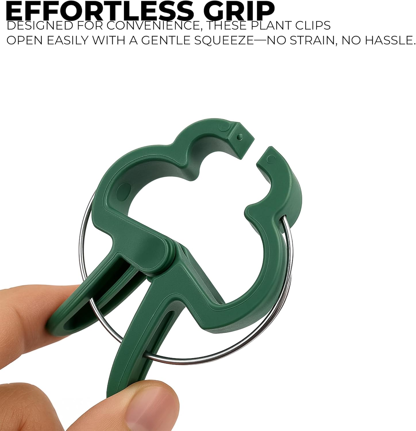 Heavy-Duty Garden Plant Clips  – Greenhouse Plastic Film recenzja i cena