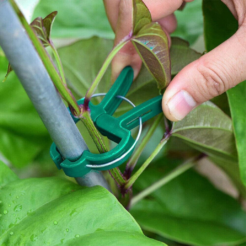Heavy-Duty Garden Plant Clips  – Greenhouse Plastic Film recenzja i cena
